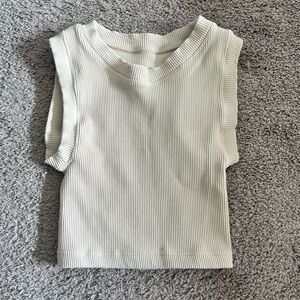 Free People Happiness Runs Muscle Tank in Stone Eagle